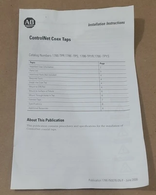 NEW Allen-Bradley 1786-TPYS