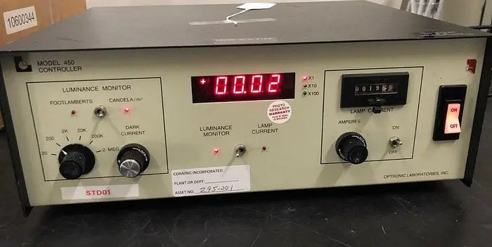 OPTRONIC LABORATORIES 450 CALIBRATION SOURCE CONTROLLER