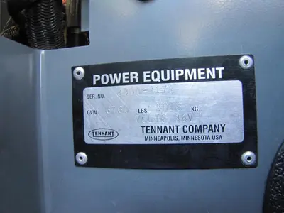 Used TENNANT 8300 Sweepers California US | Bay Line Tool #1399230