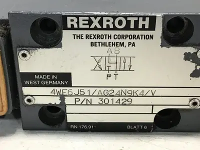 USED REXROTH 4WE6J51AG24N9K4V