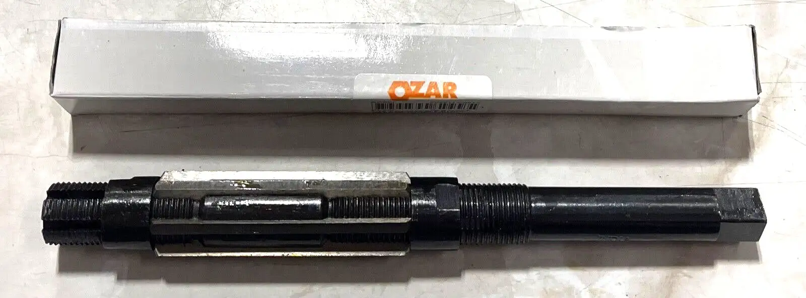 OZAR 1-1/16" to 1-3/16" HSS Adjustable Blade Reamer 10" Overall Length