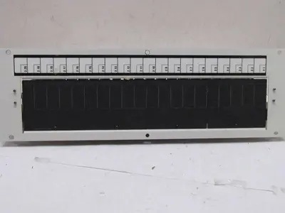 Tyco ED83127-30 G8 CC#601944499 Fuse Holder Panel 20-Load Fuse Panel 20-Space
