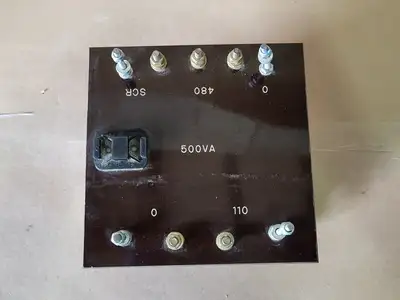 500 VA Transformer 480 Volt Pri., 110 Volt Sec.