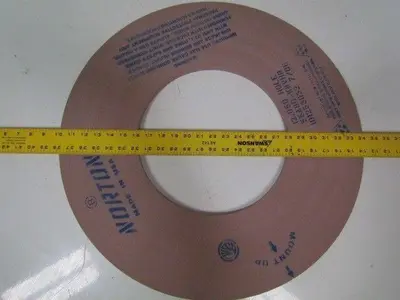 Norton 55A80-K8VHB Grinding Wheel 24"X.750 X 12.050 Hole. 80Grit Max 1910 RPM