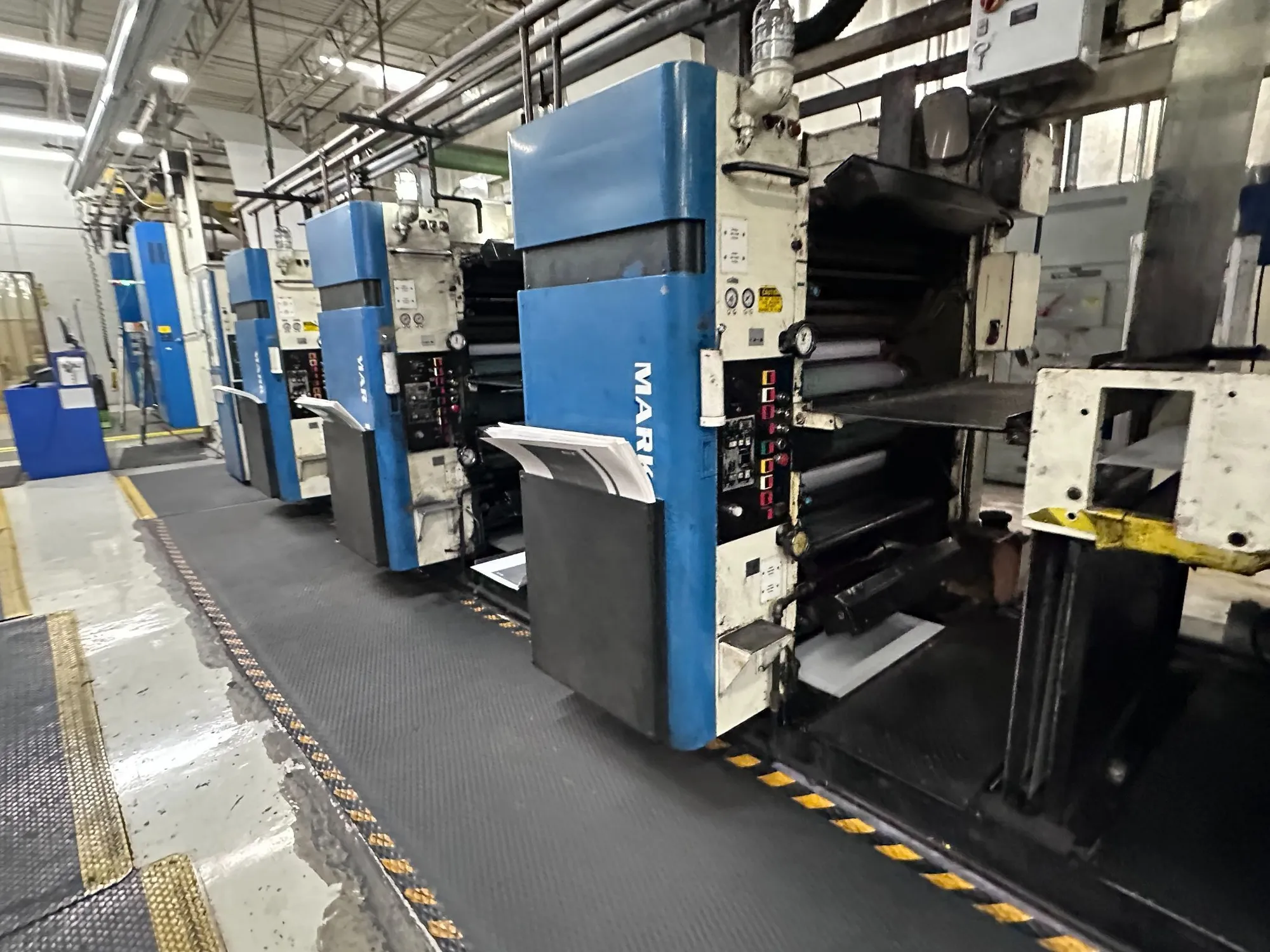 USED 1994 HANTSCHO Mark 16 – 4-Unit / 2-Web Press System