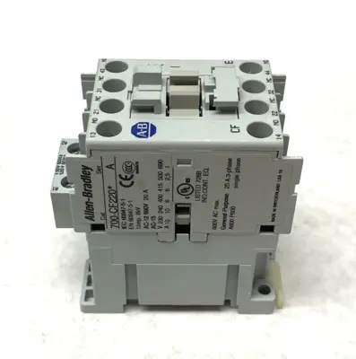 USED ALLEN-BRADLEY SER. A CONTROL RELAY 110/120V COIL 4-POLE
