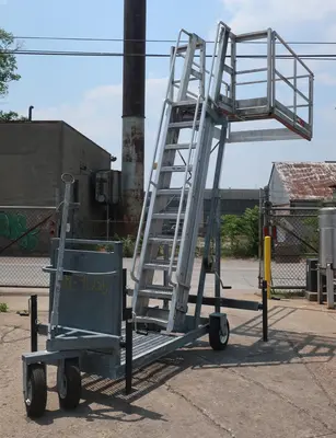 SPC9055  Miscellaneous Equipment stairways and safety cross over stairway, Carbis TC10, CS, mobile
