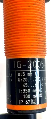 NEW IFM EFECTOR IG-2005-B0A-IG0325 PROXIMITY SENSOR IG2005B0A IG0325