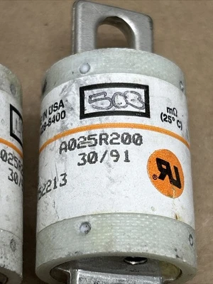 New | in-Stock Ferraz Shawmut A025R200 Fuses Indiana US | J&J Industrial Supply #524077