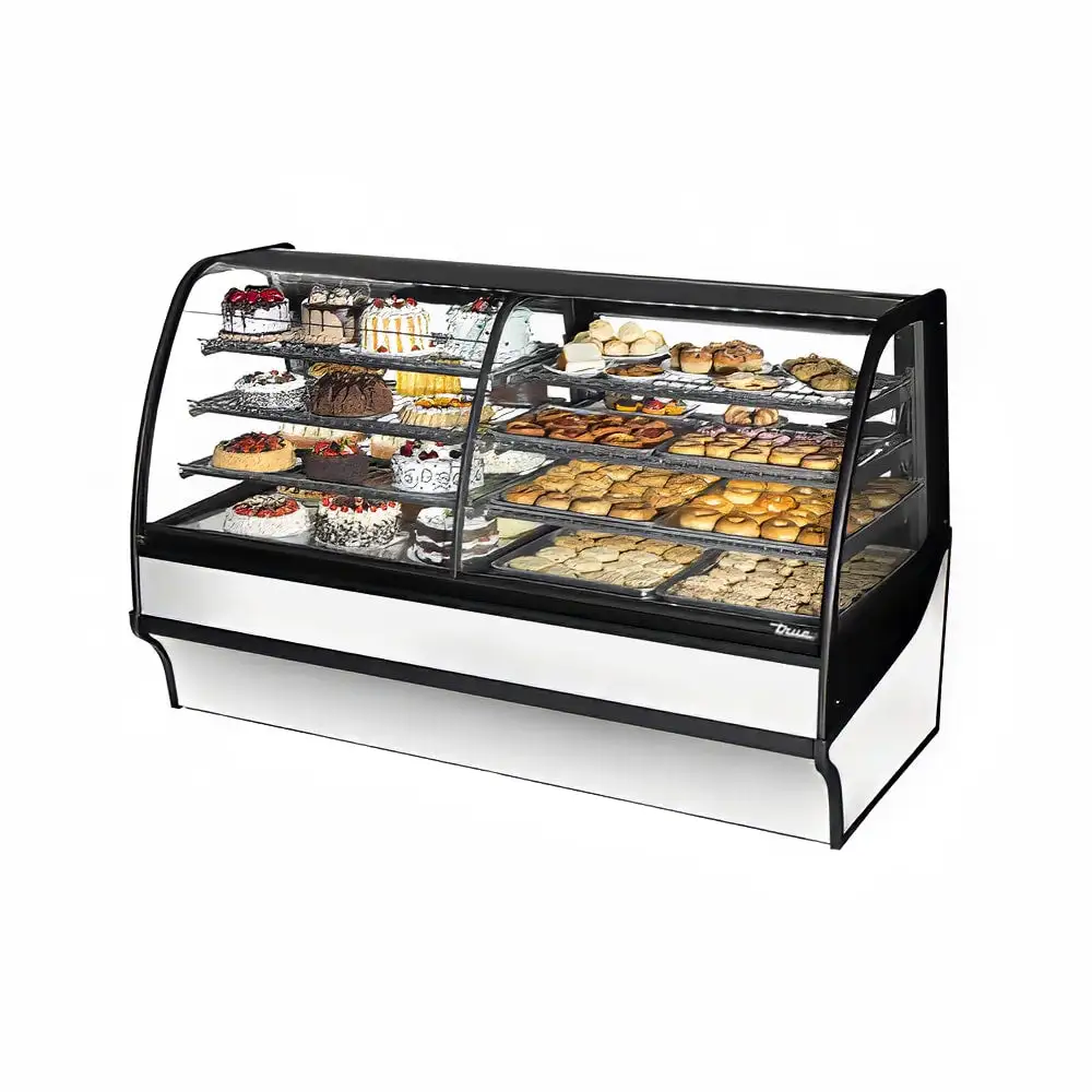 Used True TDM-DZ-77-GE/GE-S-W Display Refrigerators Illinois US | Falcon Restaurant Supply #1373855