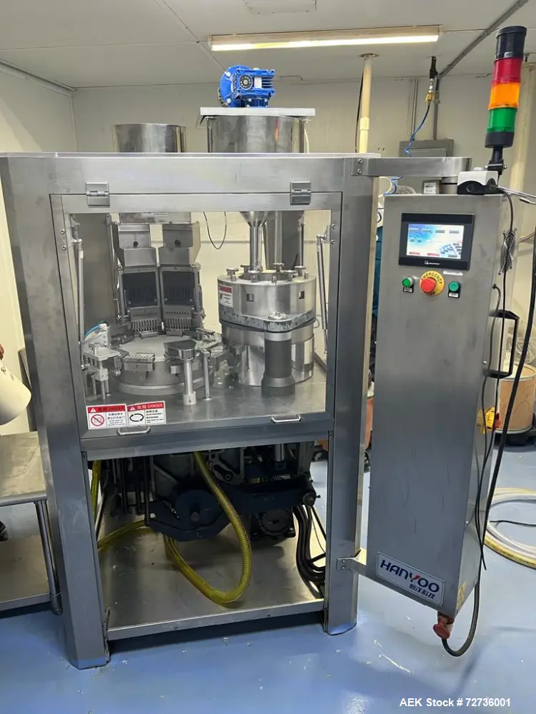 Automatic Capsule Filler – Najing Hanyoo NJP-2000C, Enclosed, 2000 Capsules/Min