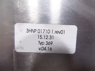 ABB 3HNP 01710-1 Teach Pendant Keypad and Display Assembly v 04.16 Used