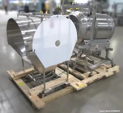 Used Stainless Steel Flavoring Drum with Adjustable Pitch & Control Panel