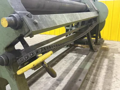 72" X 10 GAUGE BERTSCH MOTORIZED PLATE ROLL 5.5" ROLLS: YOBRO #24744
