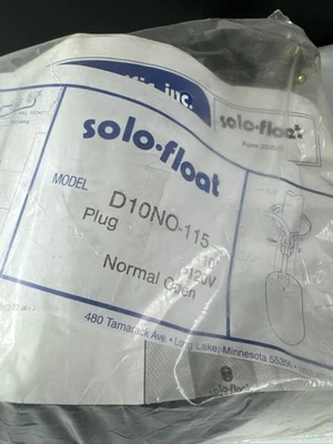 NEW Solo-Float D10NO-115