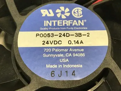 USED INTERFAN P0053-24D-3B-2