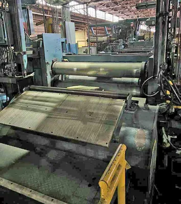 52" x 8.00" x 35,000# Stamco Dbl-Loop Slitting Line