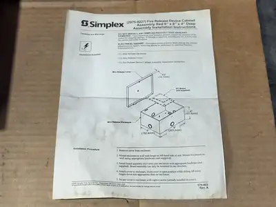 New | in-Stock SIMPLEX 4090-9006 Misc Electrical & Power Parts British Columbia CA | Lenmark #1439383