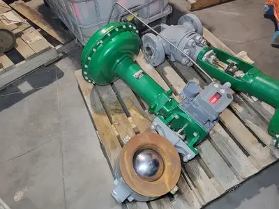8" Class 600 Control Valve V200 w/ Size 60 Actuator 1051