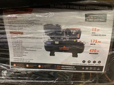 LandHonor 40 Gallon 2-Stage Truck Mounted Air Compressor 2025