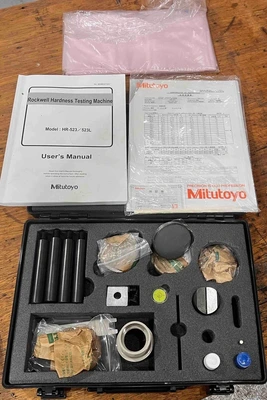 Item# L214 NEW Mitutoyo HR-523L (2022) Automatic Rockwell Twin Tester