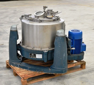 Comi-Condor ALFA/ID 600mm perforate basket centrifuge, 316SS.