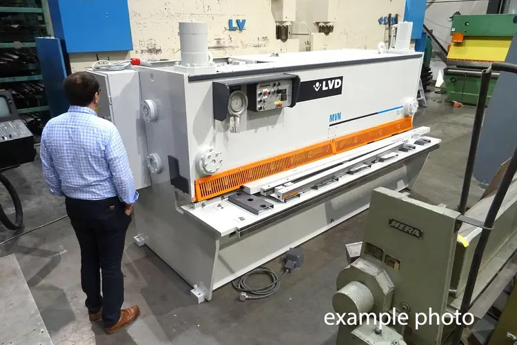 Used LVD MVN 3100 X 6,35 MM Sheet Metal Shears | Apt International N.V #365112