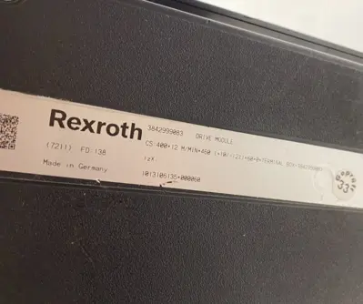 USED BOSCH REXROTH DRIVE MODULE AS 2/B-150 MA=M