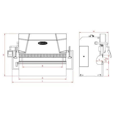 New | in-Stock GATOR FAB XERUS 26100 Press Brakes Florida US | Sierra Victor Machinery #1393801