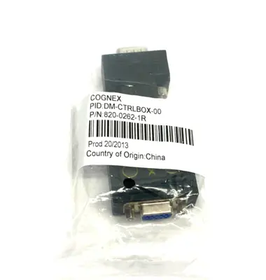 NEW COGNEX DATAMAN CONTROL BOX MODULE 820-0262-1R