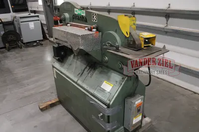 Used PIRANHA P-50 Ironworkers Michigan US | Vander Ziel Machinery Sales #483964