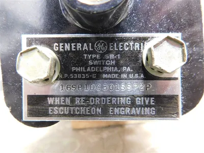 USED GENERAL ELECTRIC 16SB1DC301SSP2P