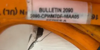 Used ALLEN-BRADLEY ALLEN-BRADLEY MPF-A330P-SJ72BA SER A, 2090-CPWM7DF-16AA05 Servo Motors | ND Industrial Surplus #1216197
