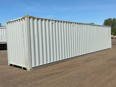 2026 40’L x 8’W x 9’ 6”T High Cube Shipping/Ground Container, swing doors on one end and four sets o...