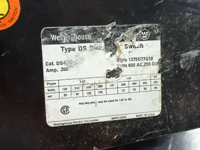 USED WESTINGHOUSE DS46U