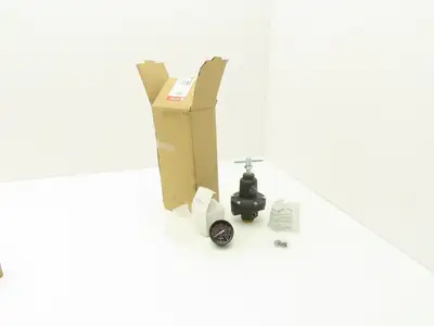 Norgren 11-002-019 Pneumatic Air Regulator 1/4" NPT 400PSIG Max 0-125PSIG Range