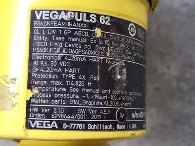 Used VEGA PS62.KFEAMHHANXX Misc Electrical & Power Parts British Columbia CA | Lenmark #254673