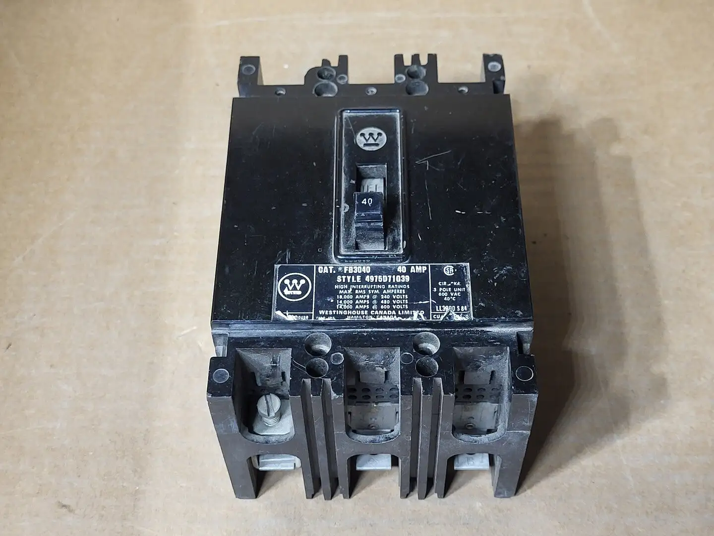 USED WESTINGHOUSE FB3040