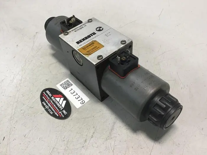 Used REXROTH 4WE10E32/CG24N9K4V Valves/Fittings Michigan US | Ideal Machinery #603609