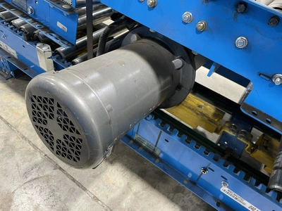 Accuglide/Buschman 1303 Roller Conveyer set, 130' (3 of 5'6" cur