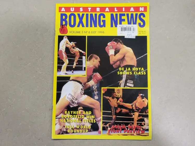 Used BOXING NEWS VOLUME 3 JULY 1996 NO. 6 Office Equipment British Columbia CA | Lenmark #266968