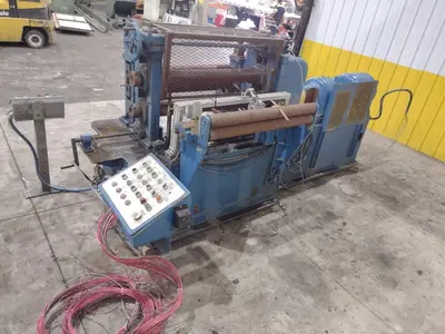 36” WIDE YODER SLITTING HEAD WITH POWERED FEED ROLLS: STOCK  #22951