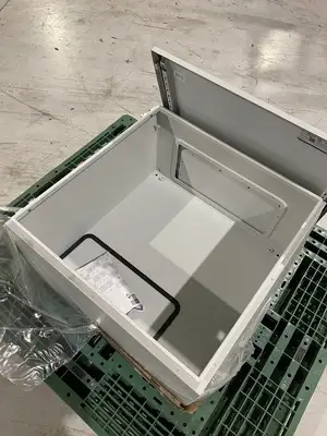 USED RITTAL AX COMPACT 600 X 600 X 350 CONTROL CABINET ENCLOSURE