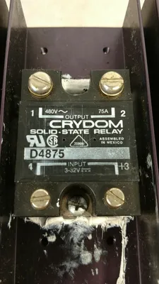 Crydom D4875 Solid-State Relay, 480V 75 Amp 4E-10