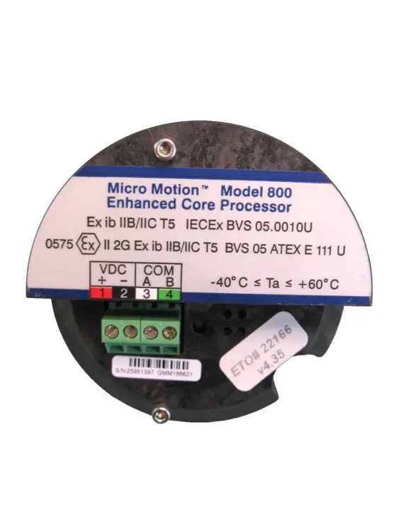Used Micro Motion 800 Sensors New Hampshire US | Bitter End Trading #1128309