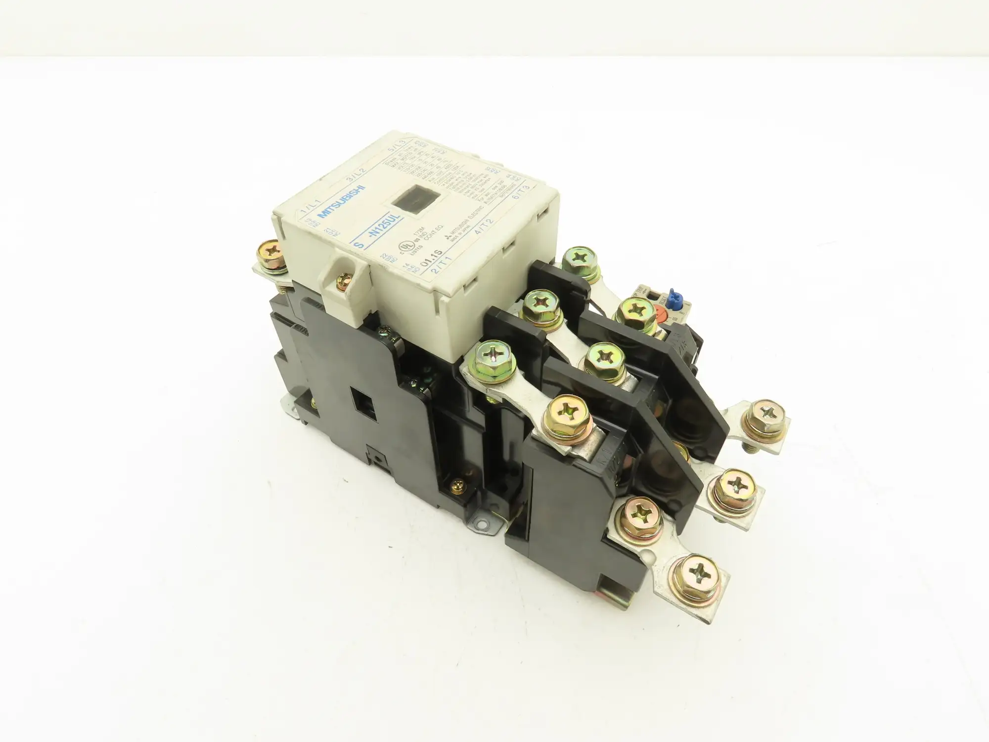 Mitsubishi -N125UL 75Hp Contactor w/TH-K120TAKP Thermal Overload 85-125A