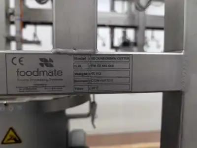 USED 2017 Foodmate Poultry Cut-Up System