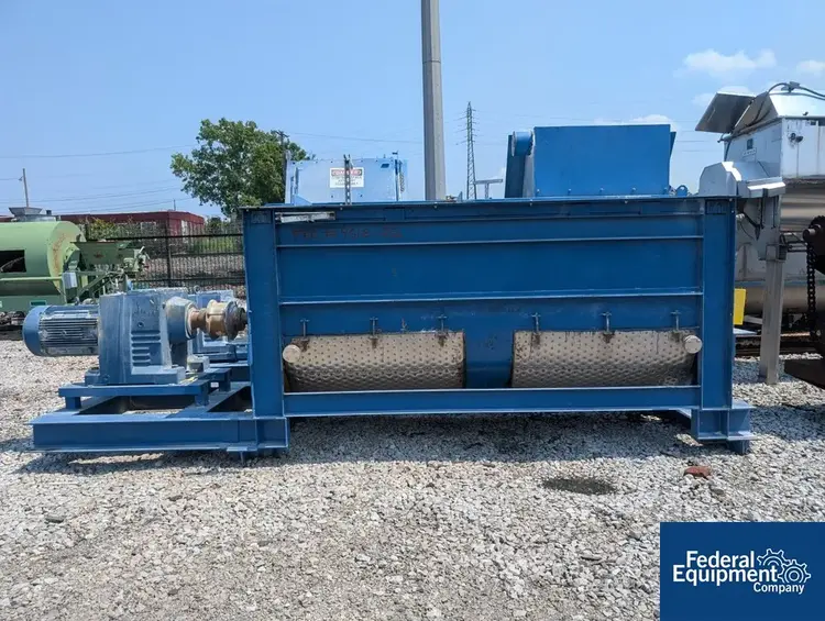 Used Dynamic safe 100 Cu ft Carbon Steel Ribbon Blender Ribbon Blenders Ohio US | Federal Equipment Company #127337