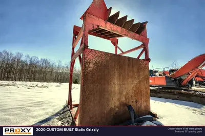 Used 2020 CUSTOM BUILT STATIC GRIZZLY Rectangular Screeners Pennsylvania US | Proxy Equipment #1385431