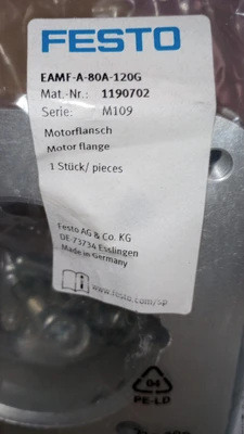 NEW Festo EMAF-A-80A-120G + EAML-80-6-80